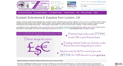 Desktop Screenshot of individual-eyelash-extensions.com